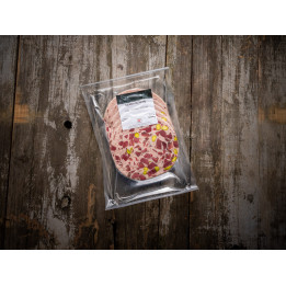 Charcuterie gésier-pistache, 5 tranches sous-vide