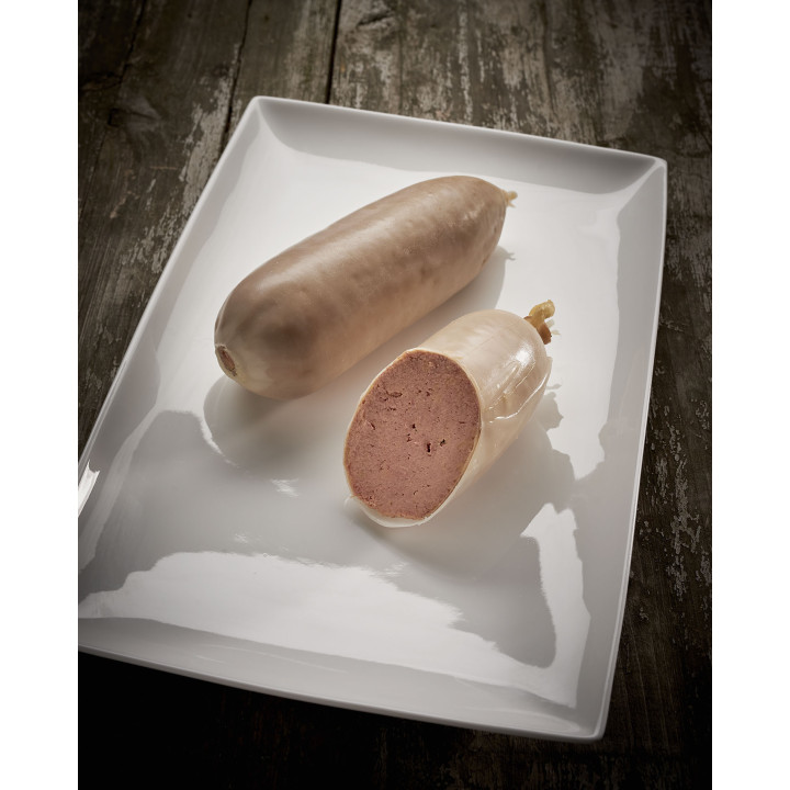 Saucisse de foie, 100% volaille, 1 pièce sous-vide, 200g