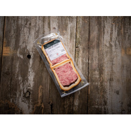 Pâté en croûte de volaille fermière, 2 tranches sous-vide