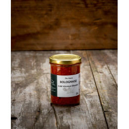 Sauce bolognaise de volaille, 200g ou 400g