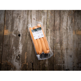 Craq' du Bischenberg, knack 100% volaille, 2 paires sous-vide 250g
