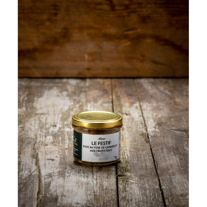 Pâté au foie de canard et aux fruits secs, 85g ou 200g
