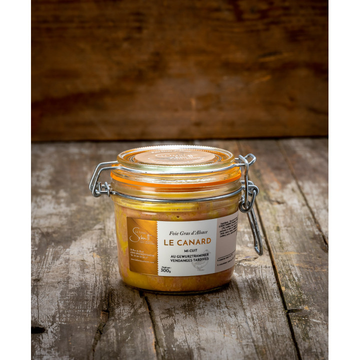 Foie Gras de Canard mi-cuit en verrine Le Parfait, 150g ou 300g