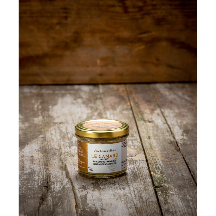 Foie Gras de Canard mi-cuit en verrine, 85g