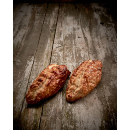 Friand pure volaille en forme de crête de coq