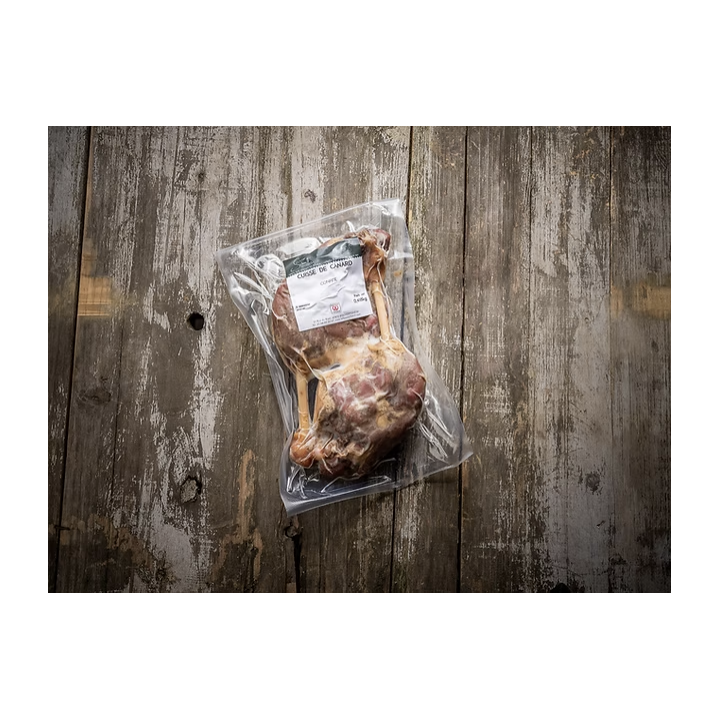 Cuisse de canard confite, 2 pièces sous-vide, sans graisse